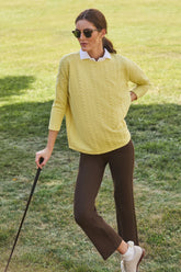Lemongrass Ally Swing Sweatshirt